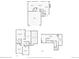 Floorplan illustrating layout of living room, kitchen, bedrooms, bathrooms, and garage dimensions at 8793 Cloverleaf Cir, Parker, CO 80134