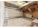 Unfinished basement space with exposed ductwork, ready for customization at 8500 E Jefferson Ave # 16B, Denver, CO 80237