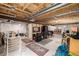 Unfinished basement provides ample storage and potential for customization at 2860 Calkins Pl, Broomfield, CO 80020