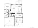 Detailed floorplan showcasing layout with dimensions of rooms on floor 2 at 4421 Tanager Trl, Broomfield, CO 80023