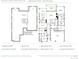 Detailed floor plan showcasing the layout of the home, including the kitchen, bedrooms, and basement at 3705 Backslope Ln, Castle Rock, CO 80108