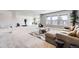 Open living room with stylish furniture, large windows, and neutral decor for a comfortable atmosphere at 9559 Yucca Way, Arvada, CO 80007