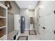 A stylish mudroom provides storage and organization for everyday essentials at 32 Latigo Pl, Littleton, CO 80123