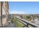 A balcony overlooking the surrounding area with building's exterior view at 10176 Park Meadows Dr # 2403, Lone Tree, CO 80124