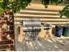 Stainless steel BBQ grill with side burner and extra storage space perfect for outdoor entertaining at 10176 Park Meadows Dr # 2403, Lone Tree, CO 80124