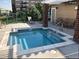 Inviting spa features refreshing, crystal clear water and plenty of room to relax at 10176 Park Meadows Dr # 2403, Lone Tree, CO 80124