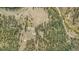 Beautiful aerial view of a home with a large lot surrounded by dense trees at 20 W Ranch Trl, Morrison, CO 80465
