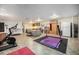 Large basement with rec area, bedroom, tv area and gym area at 20 W Ranch Trl, Morrison, CO 80465