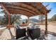 Inviting outdoor patio with stylish furniture and a scenic mountain view at 20 W Ranch Trl, Morrison, CO 80465