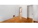 Bright bedroom with hardwood floors and spacious closet at 403 W 3Rd Ave, Denver, CO 80223