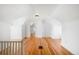 Large bedroom with hardwood floors and dormer windows at 403 W 3Rd Ave, Denver, CO 80223