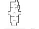 Upper floor plan showing two rooms and a bedroom at 403 W 3Rd Ave, Denver, CO 80223