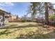 Spacious backyard featuring mature trees and a lush lawn at 55 Dexter St, Denver, CO 80220
