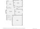 Detailed floor plan of the home's main level, showcasing the layout and dimensions of each room at 17692 E Brown Cir, Aurora, CO 80013