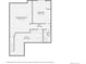Layout of the basement level, showcasing the recreational area, utility room, and basement bedroom at 17692 E Brown Cir, Aurora, CO 80013