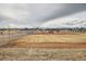 Community baseball field with grassy outfield and mountain views in the background at 5676 Emporia St, Denver, CO 80238