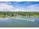 Overhead view of community park, lake, and landscape featuring recreation and relaxation at 1495 Vrain St # 115, Denver, CO 80204