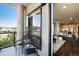 Balcony that features seating that leads into the home at 20 Wilcox St # 410, Castle Rock, CO 80104