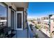 Apartment balcony with clear views of the city at 20 Wilcox St # 410, Castle Rock, CO 80104