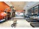 Bright exercise room with modern equipment and unique wall art for a stimulating workout experience at 20 Wilcox St # 410, Castle Rock, CO 80104