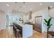 Modern kitchen with stainless steel appliances and a large island at 2945 S Elati St, Englewood, CO 80110