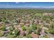This aerial view showcases the home's location within a well-established, verdant neighborhood at 433 S Vaughn Way, Aurora, CO 80012