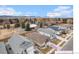 An aerial view of the property shows its location relative to Golden and Boulder, Colorado at 5331 Routt Ct, Arvada, CO 80002