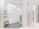 Modern bathroom with a frameless glass shower, tiled walls, and sleek design at 5331 Routt Ct, Arvada, CO 80002