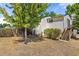 Backyard with wooden deck and fenced yard at 17987 E Colgate Pl, Aurora, CO 80013