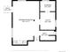Basement floor plan featuring a recreation room, patio, storage, utility, and bath at 31219 Florence Rd, Conifer, CO 80433