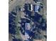 An aerial view showing the home and surrounding acreage with mature trees on the property at 2879 Gold Creek Dr, Elizabeth, CO 80107