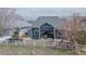 Backyard patio features vinyl fence and privacy at 319 Mountain View Ave, Fort Lupton, CO 80621