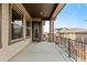 Covered patio with concrete flooring and a view at 14240 Ivanhoe St, Thornton, CO 80602