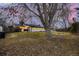 Spacious backyard featuring mature trees and a well-maintained lawn, perfect for outdoor activities at 3318 S Dayton Ct, Denver, CO 80231