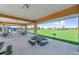Covered picnic tables at neighborhood park at 2791 Quarterland St, Strasburg, CO 80136