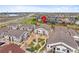 Overhead shot of community with easy highway access, surrounded by lush greenery and a peaceful neighborhood at 4500 Copeland Cir # 104, Highlands Ranch, CO 80126