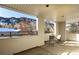 Beautiful mountain views from this home's cozy, covered patio at 315 Arapahoe Ave # 202, Boulder, CO 80302