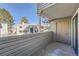 A private balcony with storage offers an outdoor space to enjoy community views at 931 S Zeno Way # 107, Aurora, CO 80017