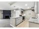 Modern kitchen with stainless steel appliances and granite countertops at 18004 E Ohio Ave # 101, Aurora, CO 80017