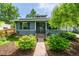 Charming single-story home featuring a landscaped front yard, covered porch, and attractive curb appeal at 3116 S Lincoln St, Englewood, CO 80113