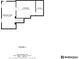Floor plan of first floor, showing exercise room and storage at 3116 S Lincoln St, Englewood, CO 80113