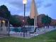 A peaceful community pool features chairs and tables, perfect for an evening swim and socializing at 8101 S San Juan Range Rd, Littleton, CO 80127