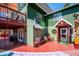 Inviting home exterior featuring multiple decks and scenic backyard access at 32392 Lodgepole Dr, Evergreen, CO 80439
