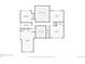 Second floor floor plan displaying bedroom and office layout at 5149 E Links Cir, Centennial, CO 80122