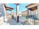 View from the porch shows outdoor space with great natural light at 3565 New Haven Cir, Castle Rock, CO 80109