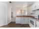 Spacious kitchen featuring modern appliances, updated countertops, and ample cabinet space at 17968 E Colgate Pl, Aurora, CO 80013
