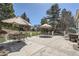 Outdoor patio area with seating, perfect for relaxation and entertaining in a backyard setting at 1376 S Laredo Ct, Aurora, CO 80017