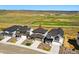 An aerial view of the property showcasing its location and surrounding neighborhood at 8816 Whiteclover St, Littleton, CO 80125