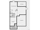 Basement floor plan featuring an unfinished basement, crawlspace, and unexcavated areas with optional plumbing rough-in at 8816 Whiteclover St, Littleton, CO 80125