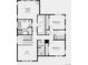 Upstairs floor plan featuring primary suite with dual sinks, two additional bedrooms, and a loft area at 8816 Whiteclover St, Littleton, CO 80125